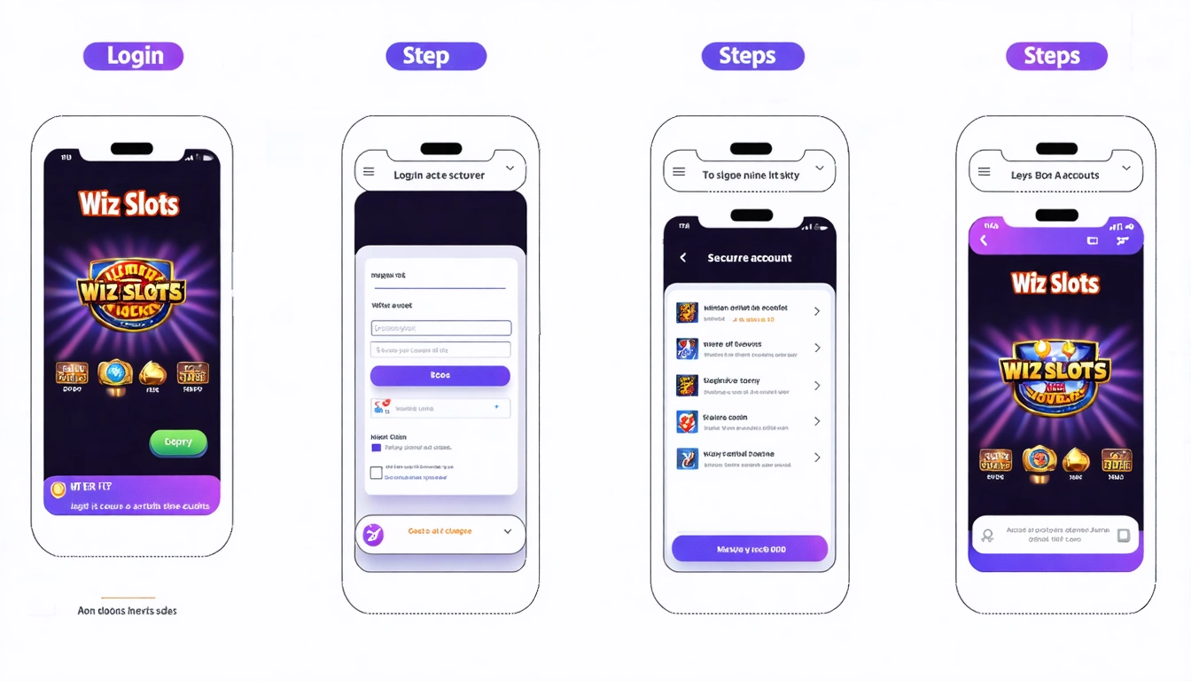 Wiz slots login steps for secure account access